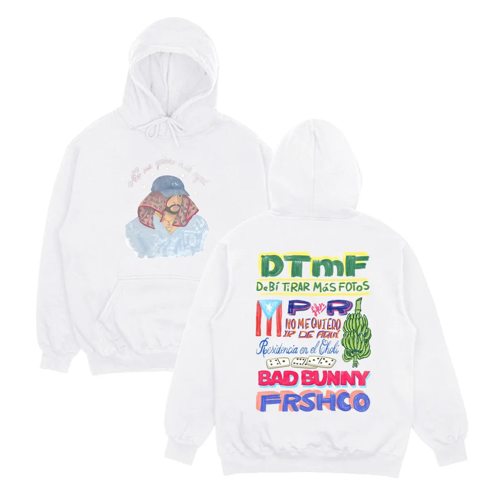 Bad Bunny DTMF Hoodies/sweatshirt