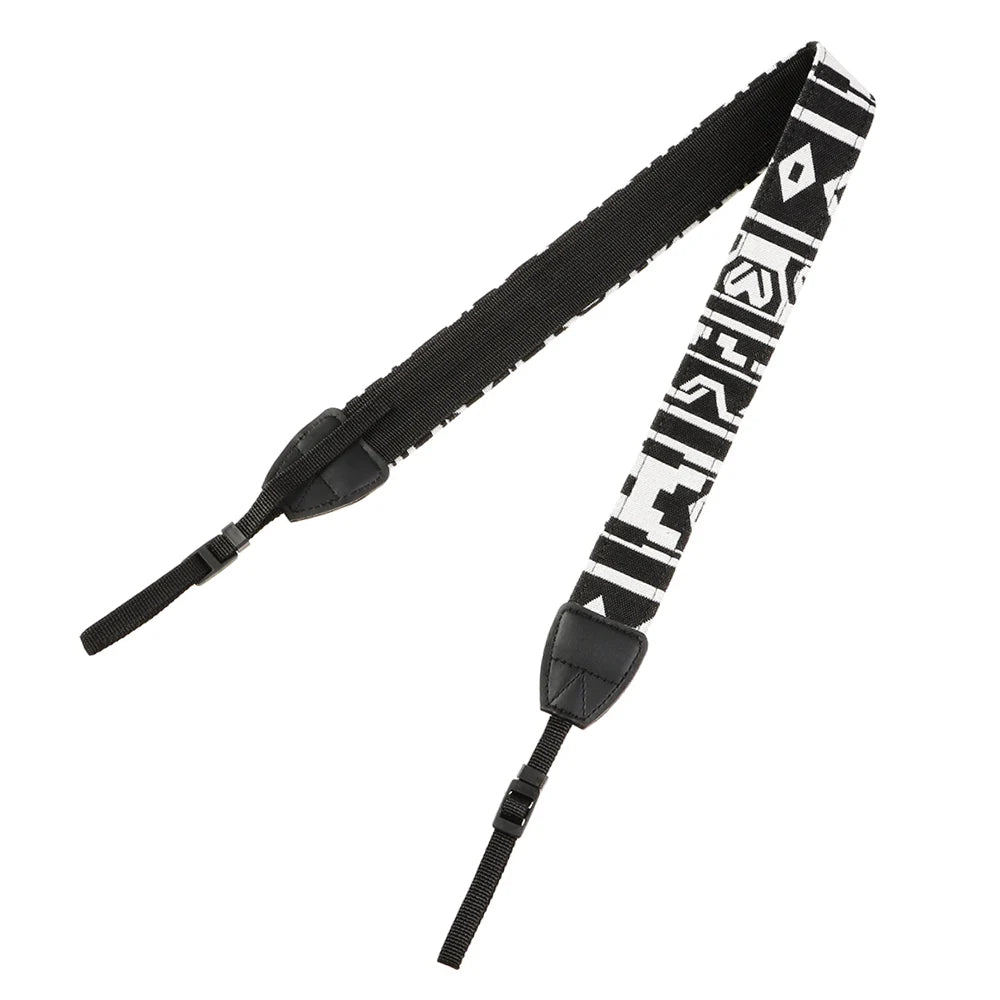 Adjustable Camera Neck Strap Belt Leather Retro Ethnic Style