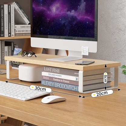 Simple storage rack Notebook computer stand