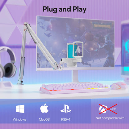 Maono Gamerwave DGM20S USB Microphone Gaming Mic Noise Canceling