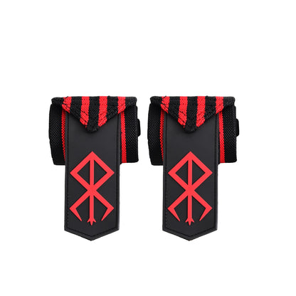 Gym Anime Sports Weight Lifting Wrist Wraps,Berserk Wristband Support.