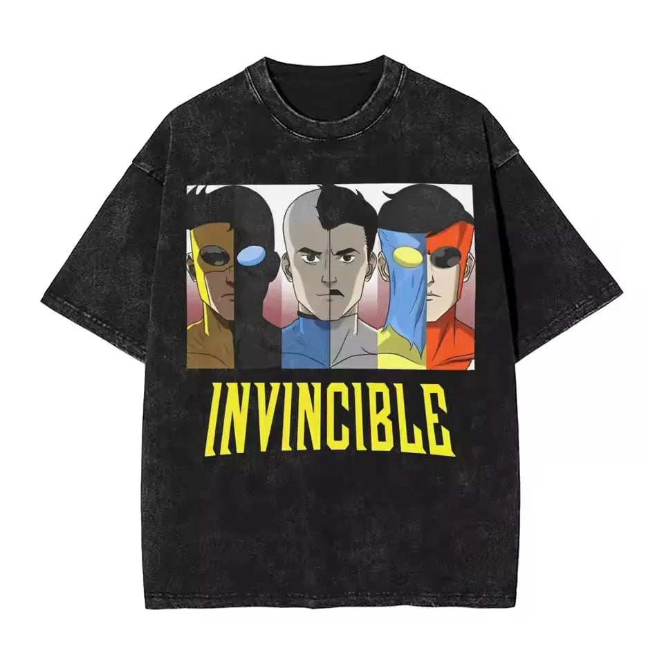 Invincible Cartoon Graphic T-Shirts