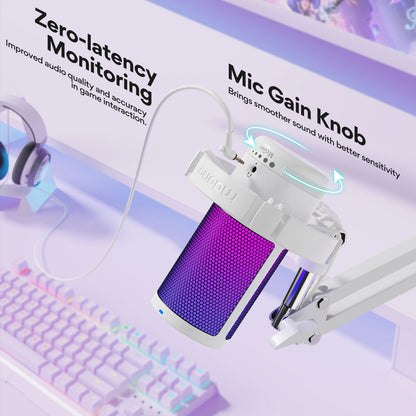 Maono Gamerwave DGM20S USB Microphone Gaming Mic Noise Canceling