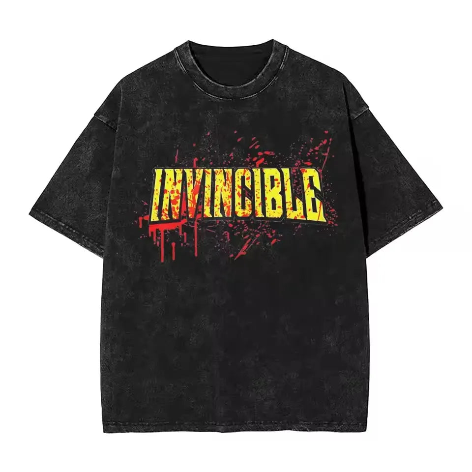 Invincible Cartoon Graphic T-Shirts