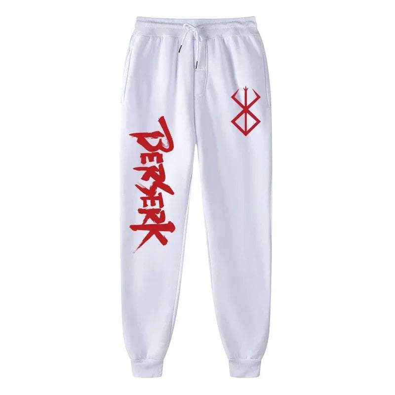 Anime Berserk Print Sweatpants for Men