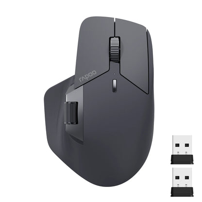 Rapoo MT760L/MT760M Multi-mode Rechargeable Wireless Mouse Ergonomic