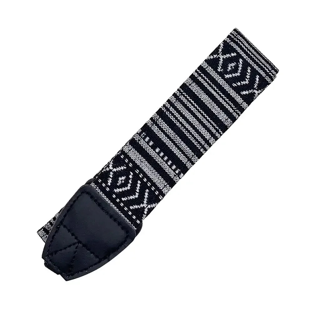 Adjustable Camera Neck Strap Belt Leather Retro Ethnic Style