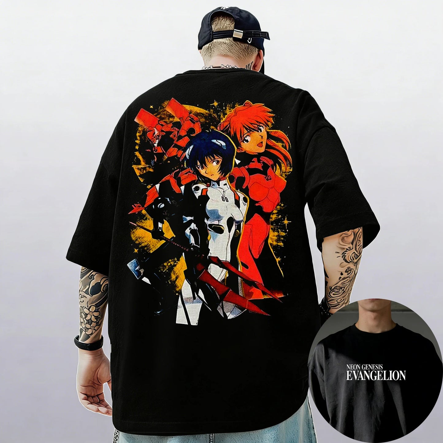 Neon Genesis Evangelion Short Sleeve T-shirt