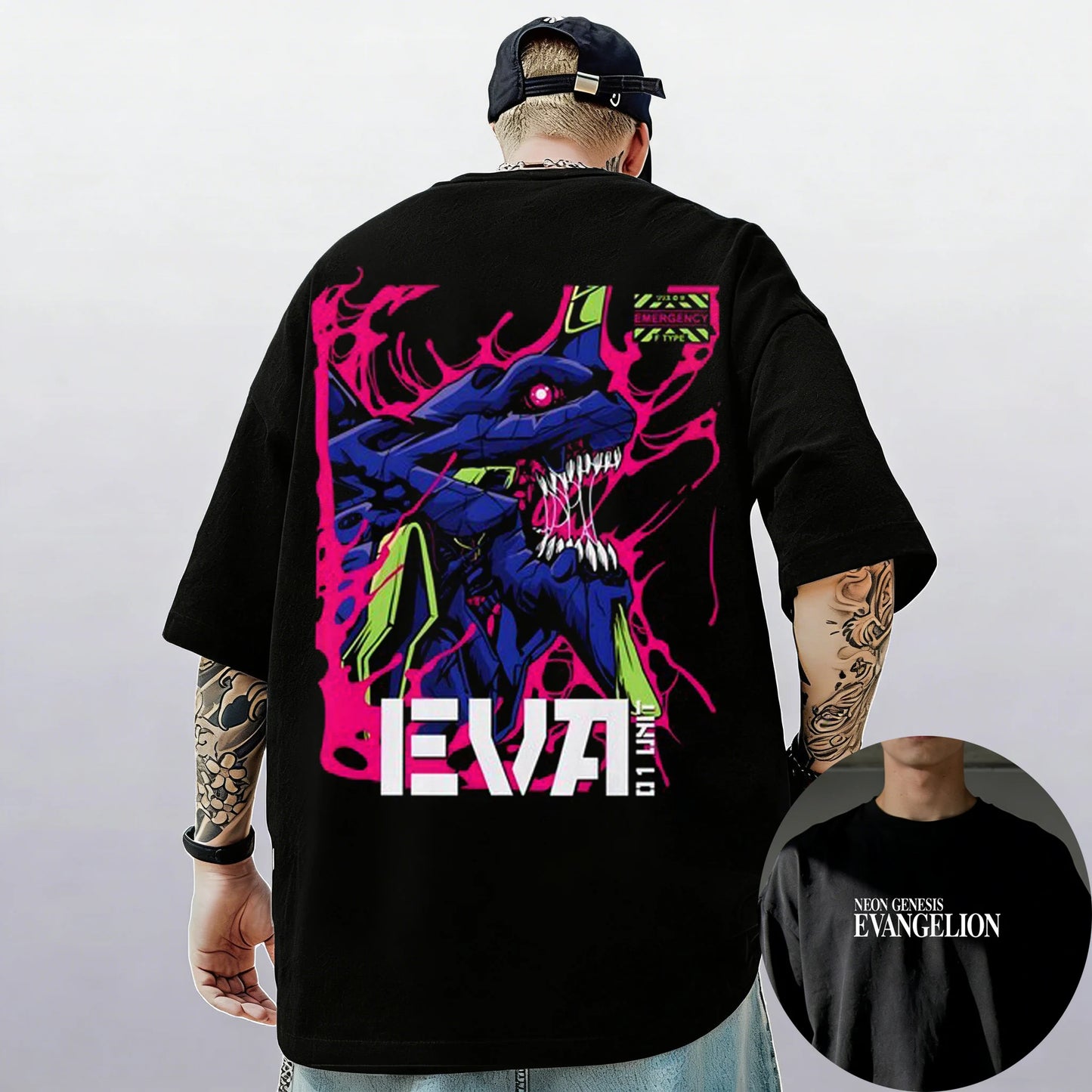 Neon Genesis Evangelion Short Sleeve T-shirt
