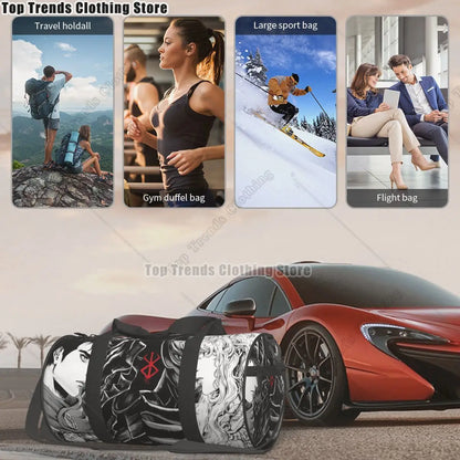 Anime Berserk Yoga Bag/ Fitness Duffle Bag