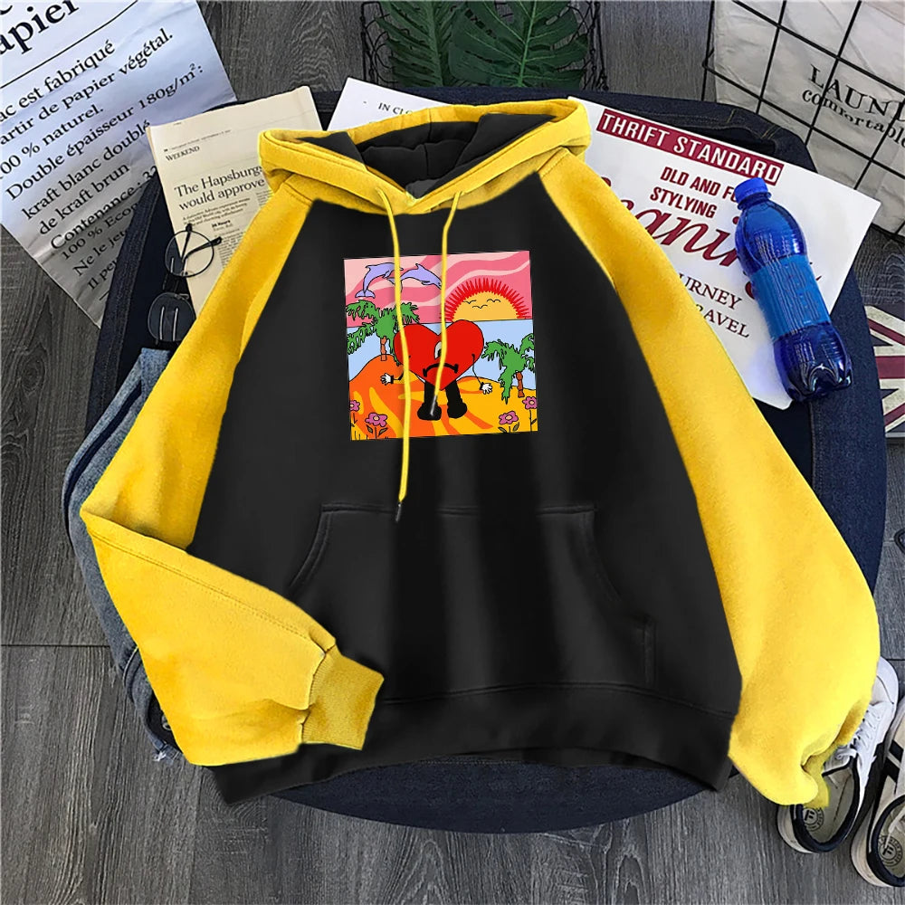 Bad Bunny (Sad Love Heart) Hoodies/sweatshirt