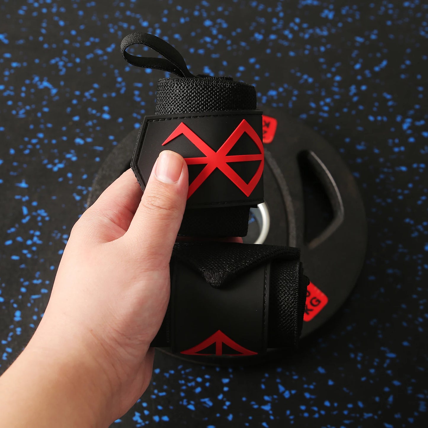 Gym Anime Sports Weight Lifting Wrist Wraps,Berserk Wristband Support.