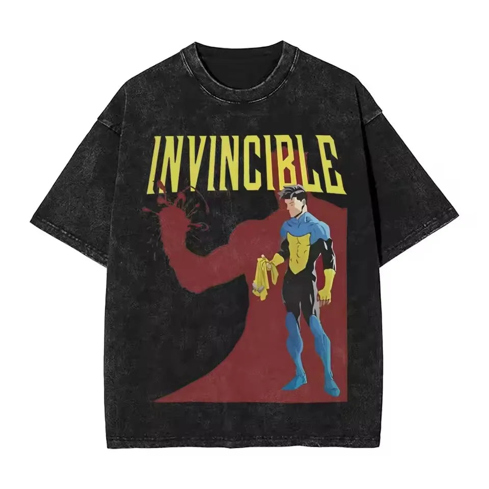 Invincible Cartoon Graphic T-Shirts