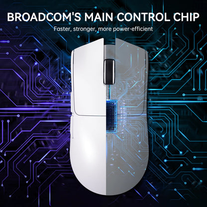 ATTACK SHARK X11 Lightweight Wireless Gaming Mouse with RGB Backlight Charging