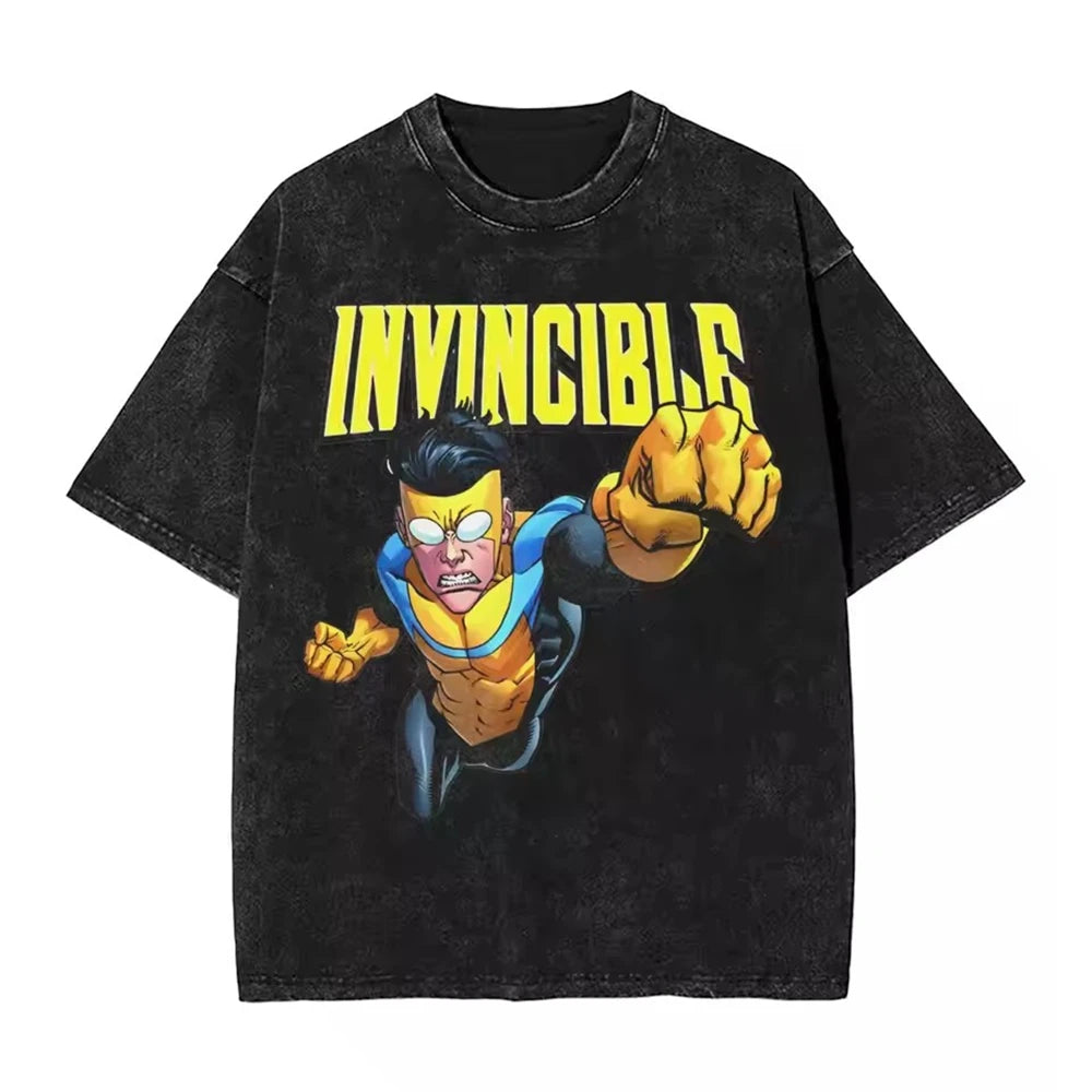 Invincible Cartoon Graphic T-Shirts