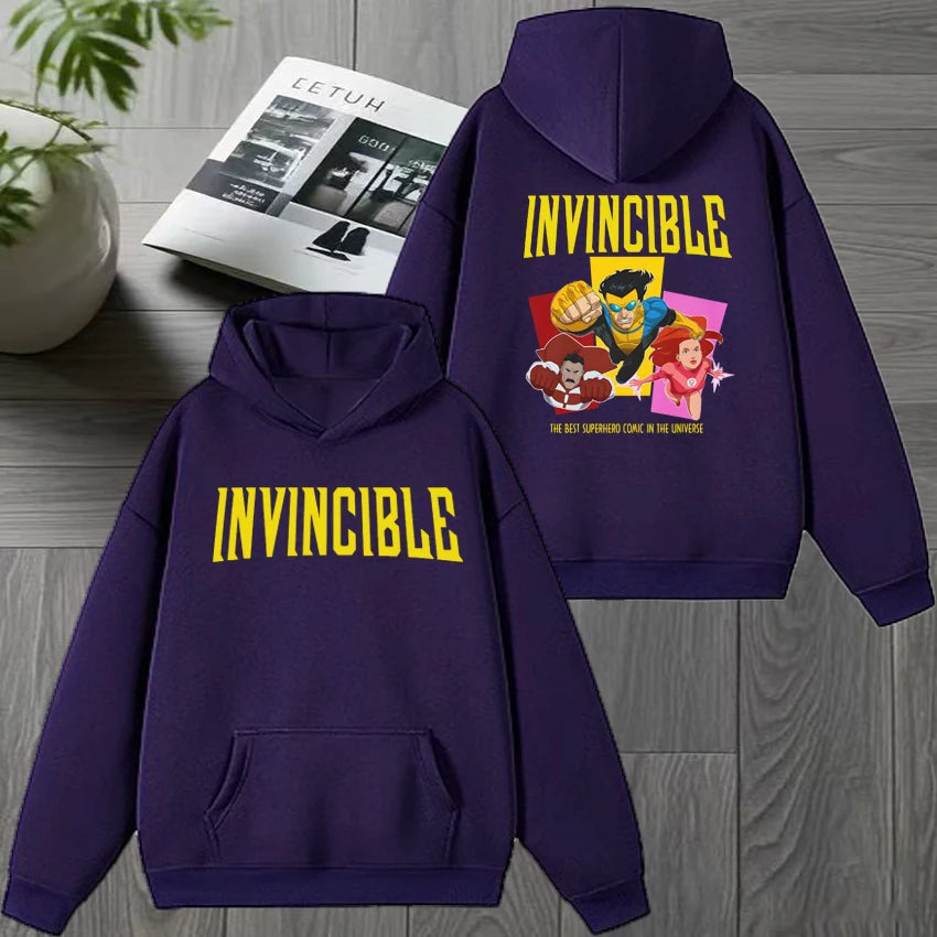 Invincible Graphics Hoodies