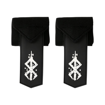 Gym Anime Sports Weight Lifting Wrist Wraps,Berserk Wristband Support.