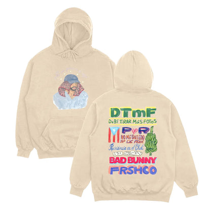 Bad Bunny DTMF Hoodies/sweatshirt