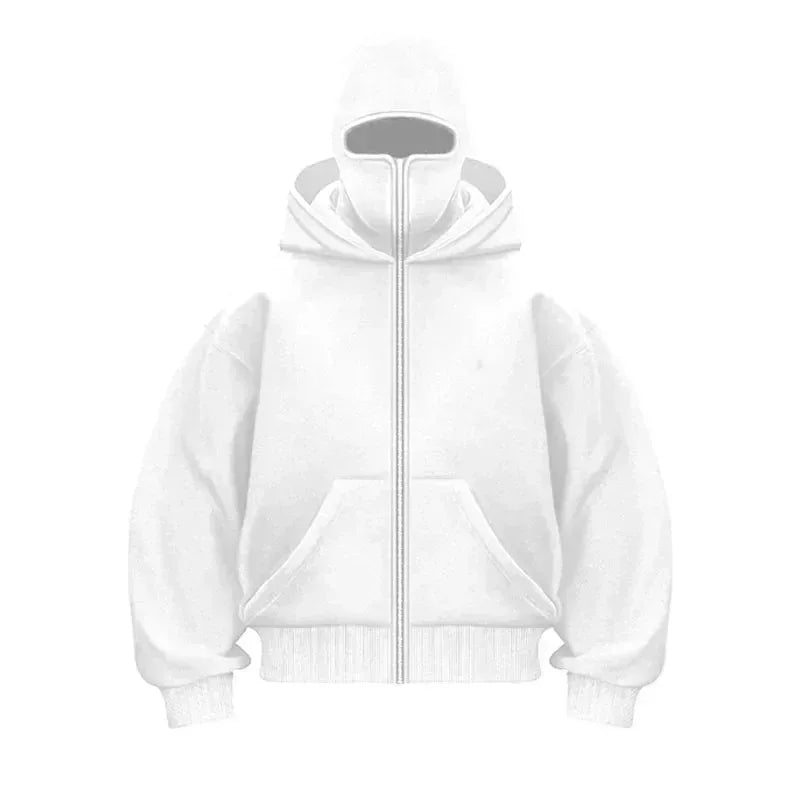 ski-mask hoodie/sweatshirt