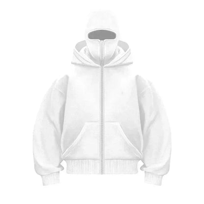 ski-mask hoodie/sweatshirt