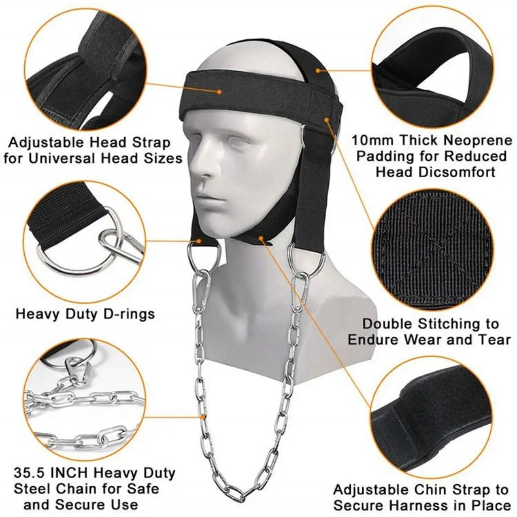 Head Neck Training Head Harness