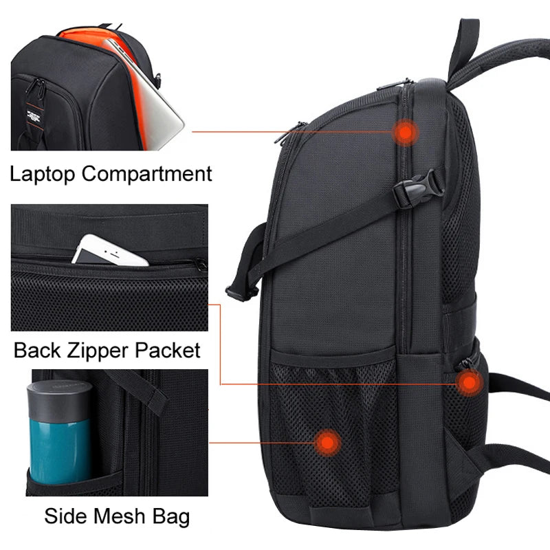 Big Capacity Photography Camera Waterproof Shoulders Backpack
