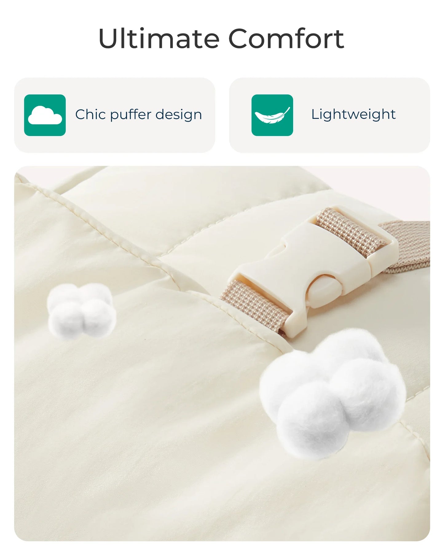 BAGSMART Camera Bag Photographer with Rain Cover Tripod Holder DSLR Canon