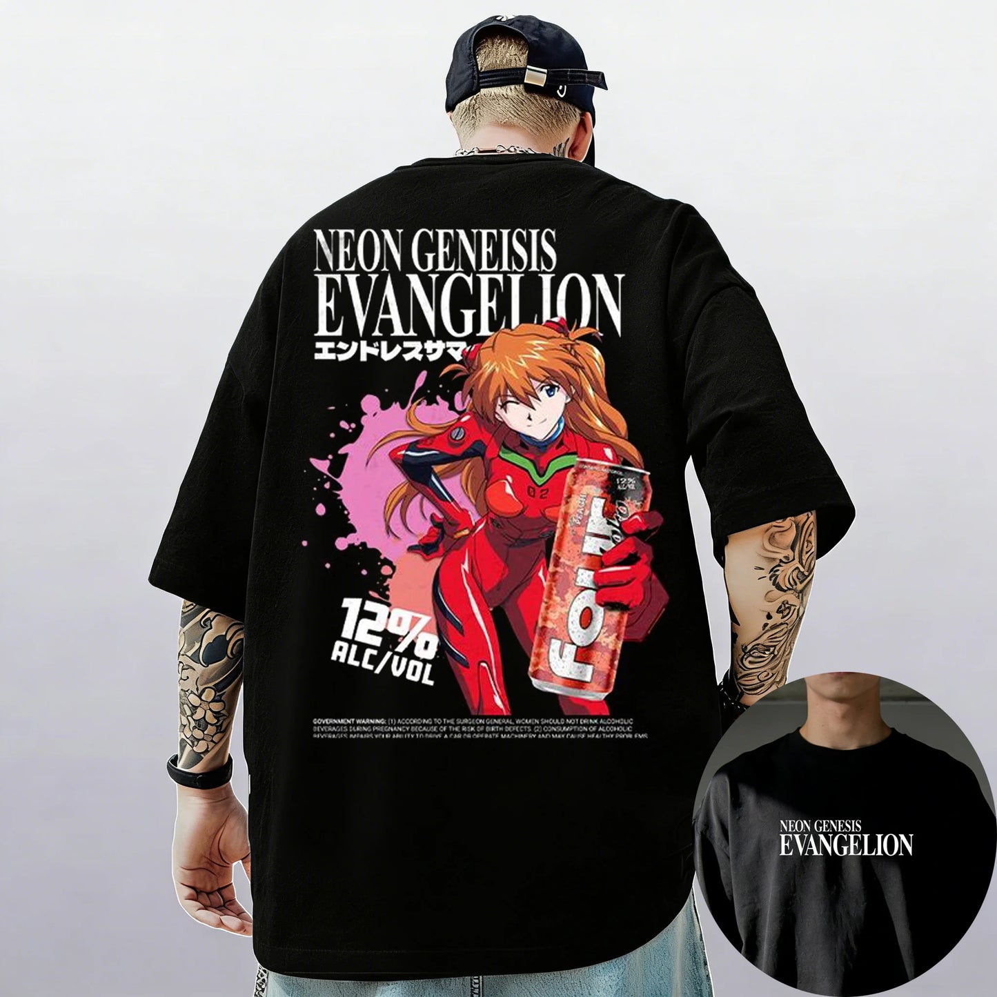 Neon Genesis Evangelion Short Sleeve T-shirt