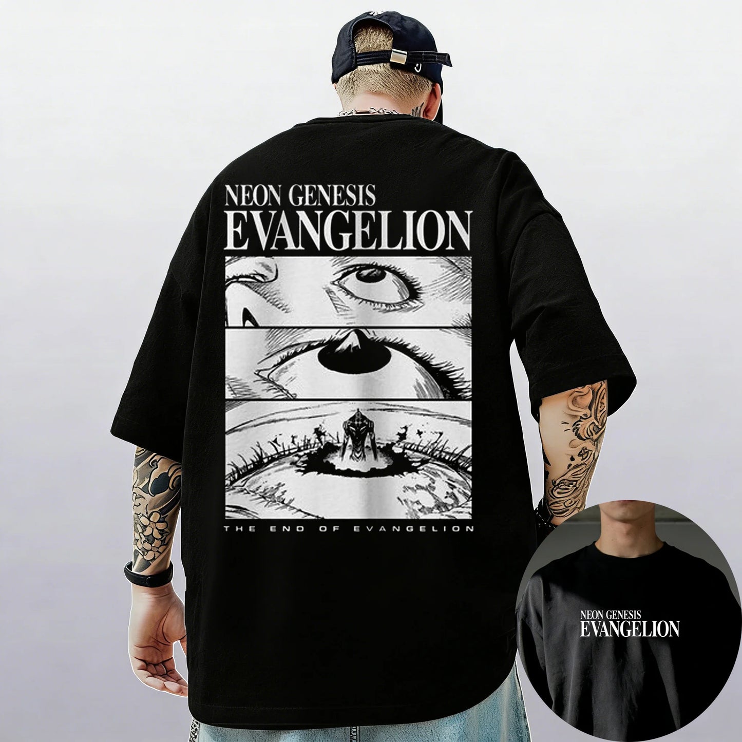 Neon Genesis Evangelion Short Sleeve T-shirt