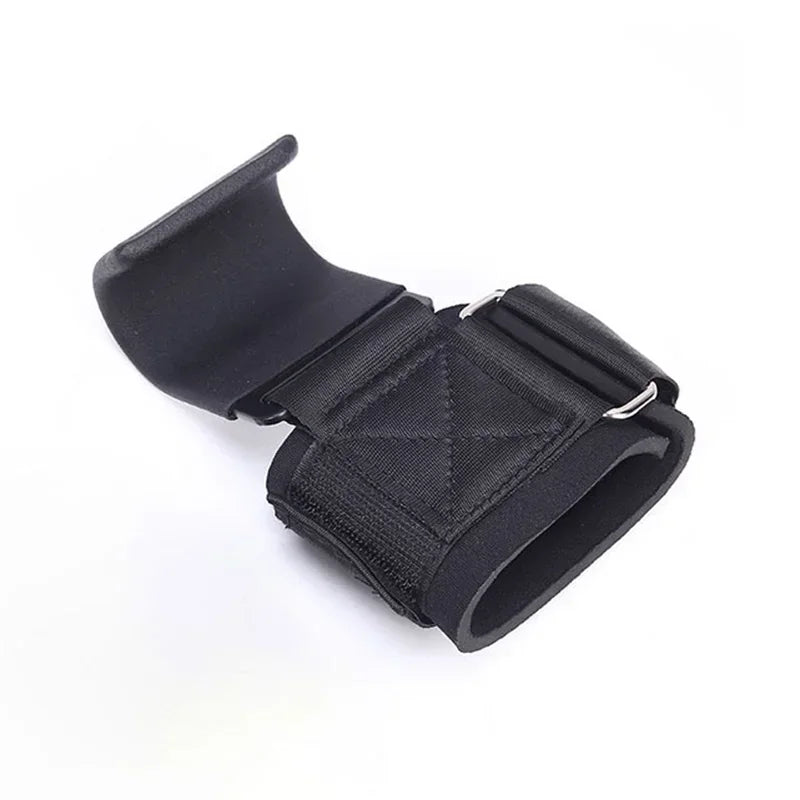 1PC Weight Lifting Hooks Hand-Bar Wrist Straps