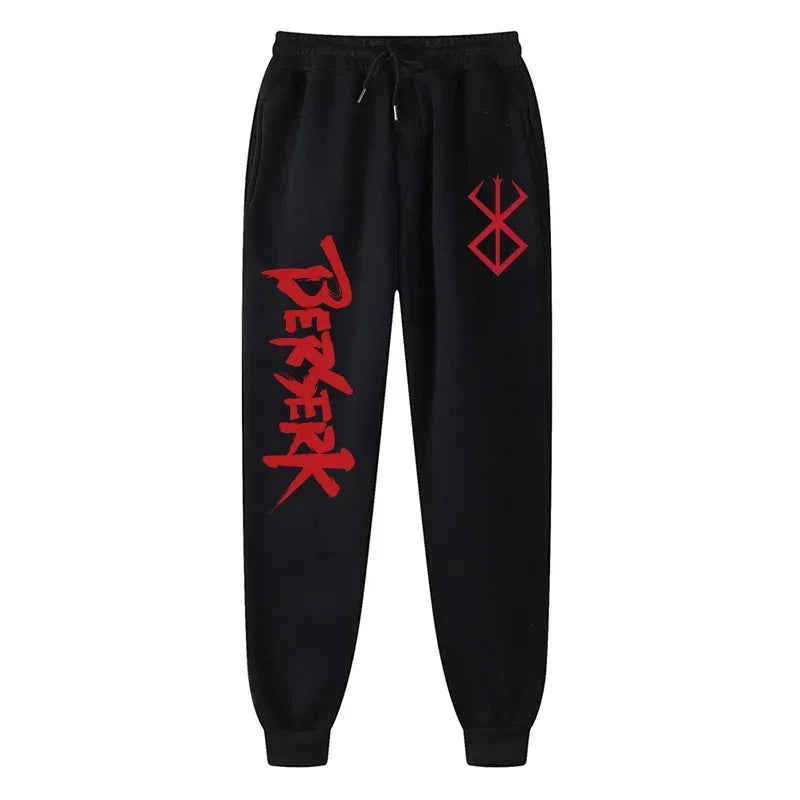 Anime Berserk Print Sweatpants for Men