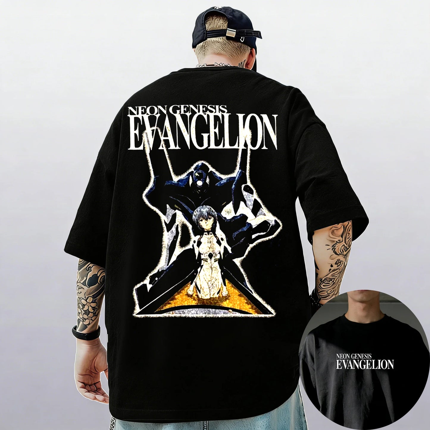 Neon Genesis Evangelion Short Sleeve T-shirt