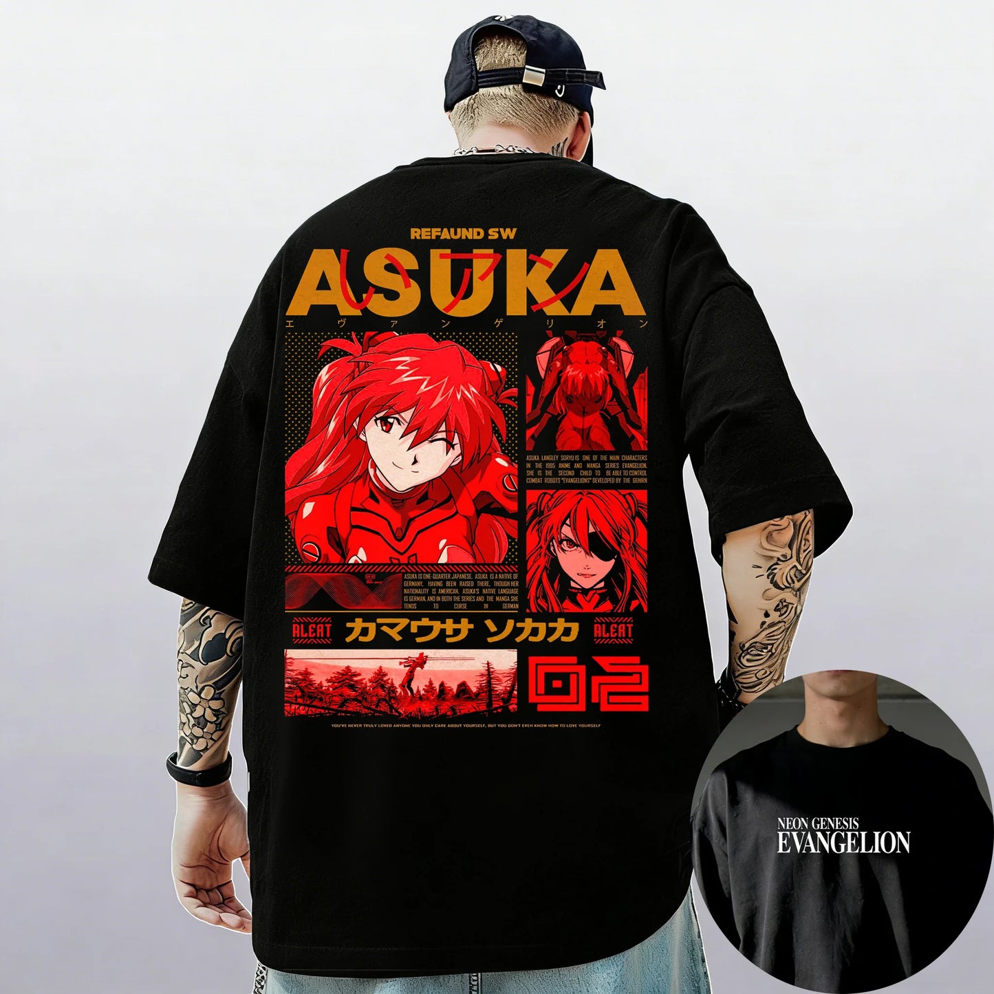 Neon Genesis Evangelion Short Sleeve T-shirt