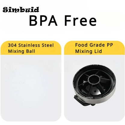 1pcs Stainless Steel Protein Powder Shaker Bottle