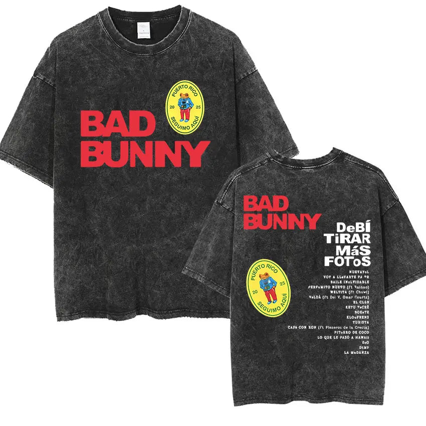 Bad Bunny T Shirt (Most Wanted Tour)