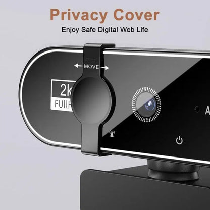 4K Webcam Video Camera 2K Autofocus Streaming Web Cam With Microphone