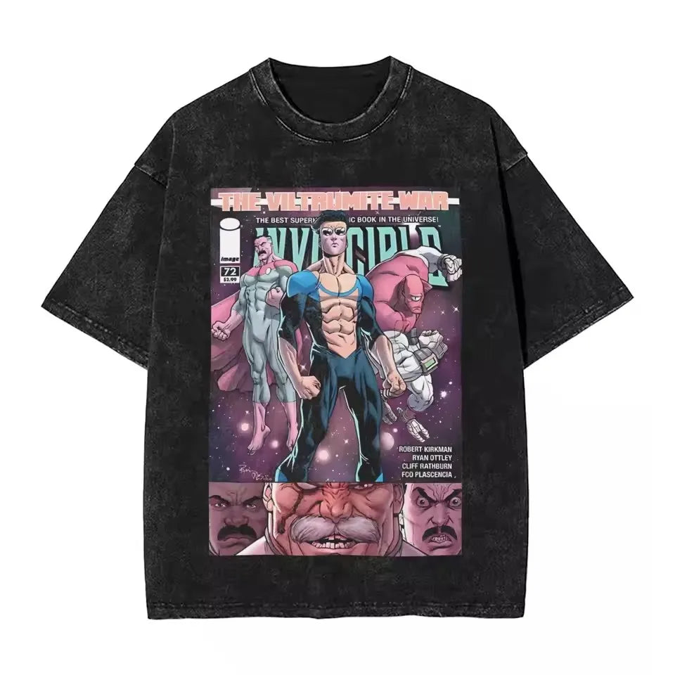 Invincible Cartoon Graphic T-Shirts