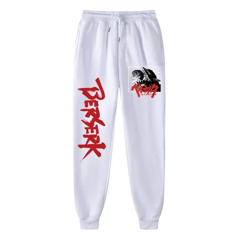 Anime Berserk Print Sweatpants for Men