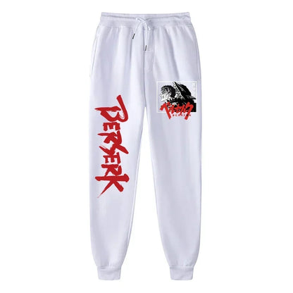 Anime Berserk Print Sweatpants for Men