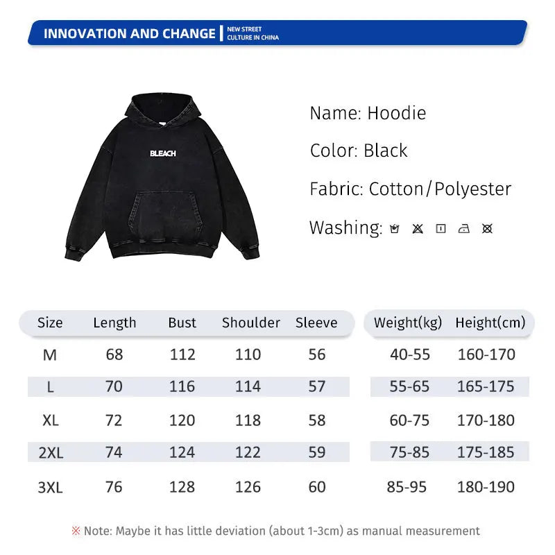 B-Bleach Hoodie/Sweatshirts