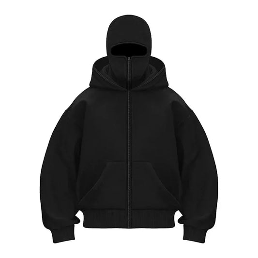 ski-mask hoodie/sweatshirt