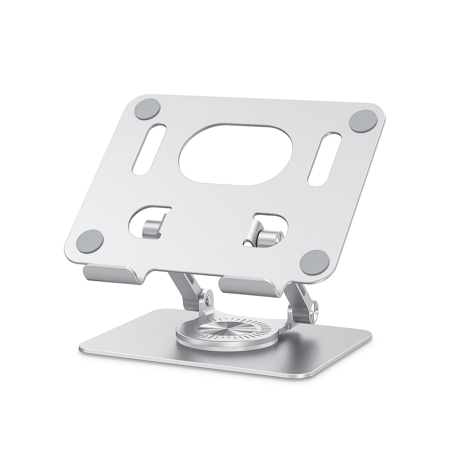 ST02 Tablet Stand Adjustable with 360 Swivel Base Aluminum Tablet Stand