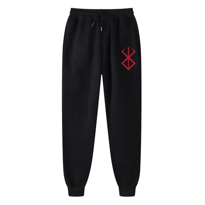 Anime Berserk Print Sweatpants for Men