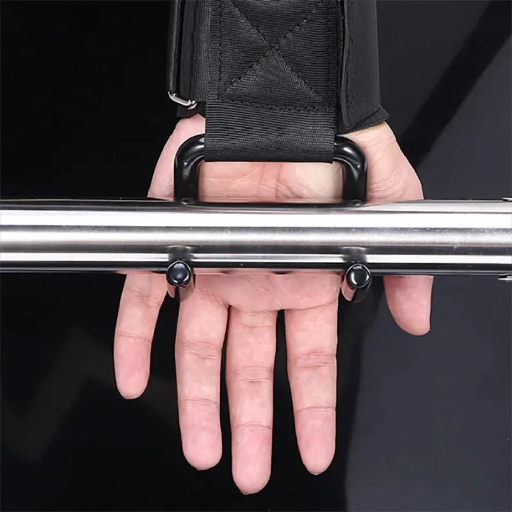 1PC Weight Lifting Hooks Hand-Bar Wrist Straps