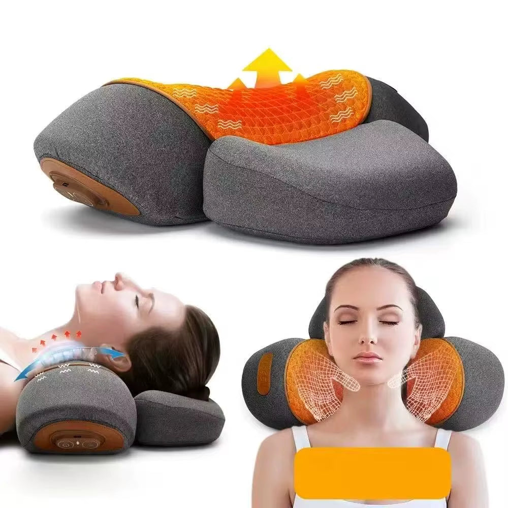 FlexiRelief™ U-Shaped Neck & Shoulder Massager – Total Relaxation On Demand